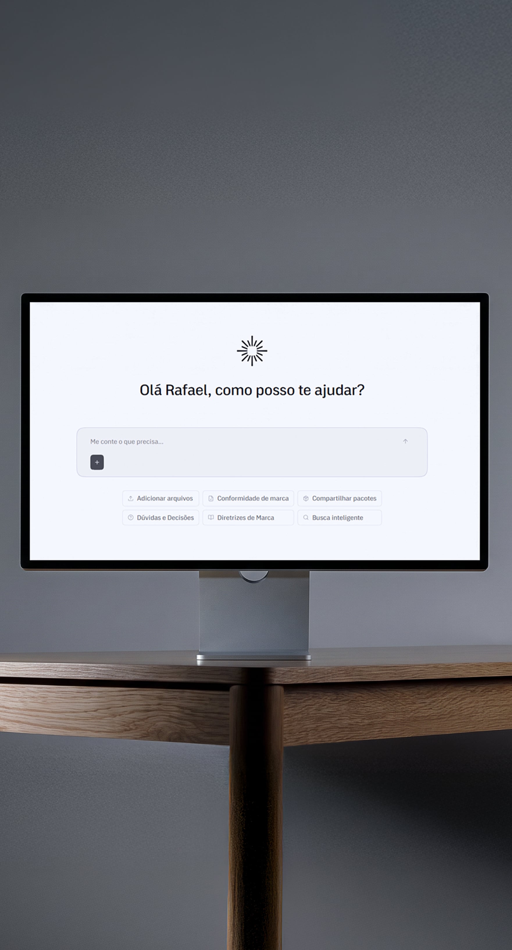 Arca em um iMac